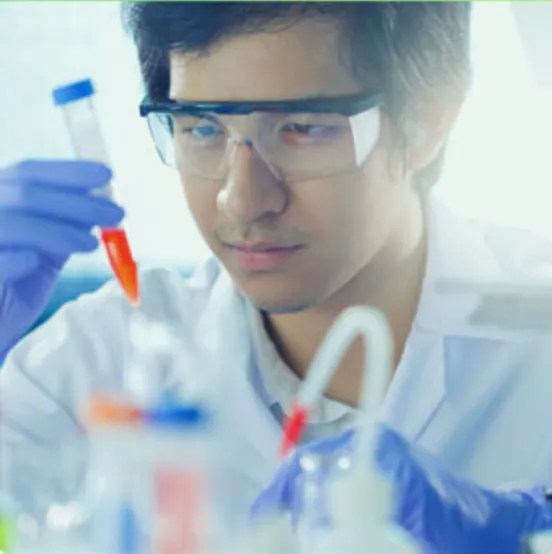 TAT WIN lab scientist performing quality testing